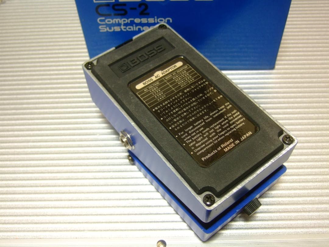 BOSS CS-2 Compression Sustainer Excellent Condition Version 2