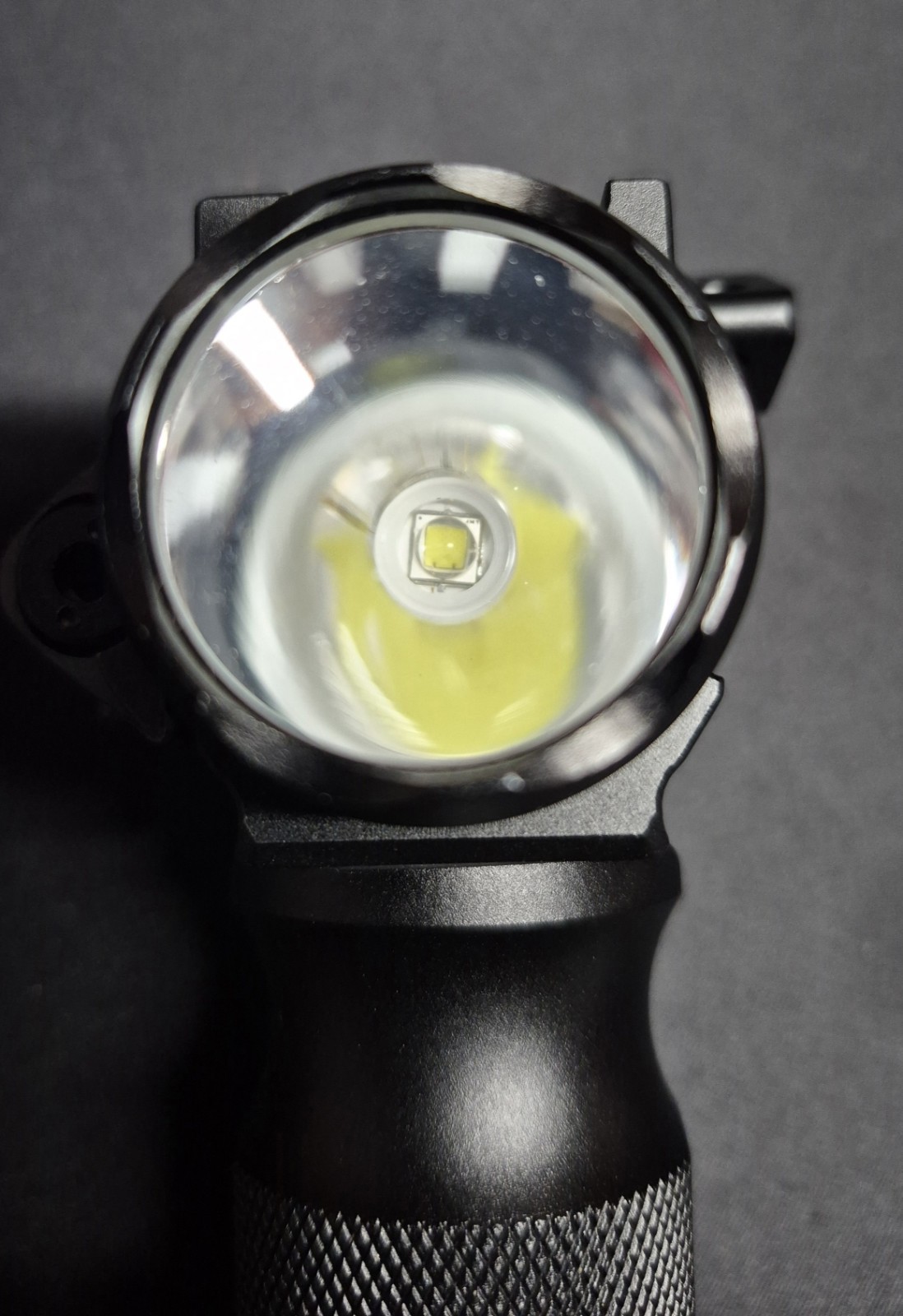 SMS LED Light w/ Laser, Black Picatinny Rail Mount