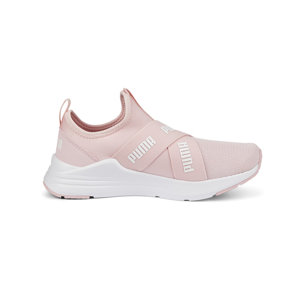 PUMA Wired Run Slip On  Womens Pink Sneakers Casual Shoes 38199307