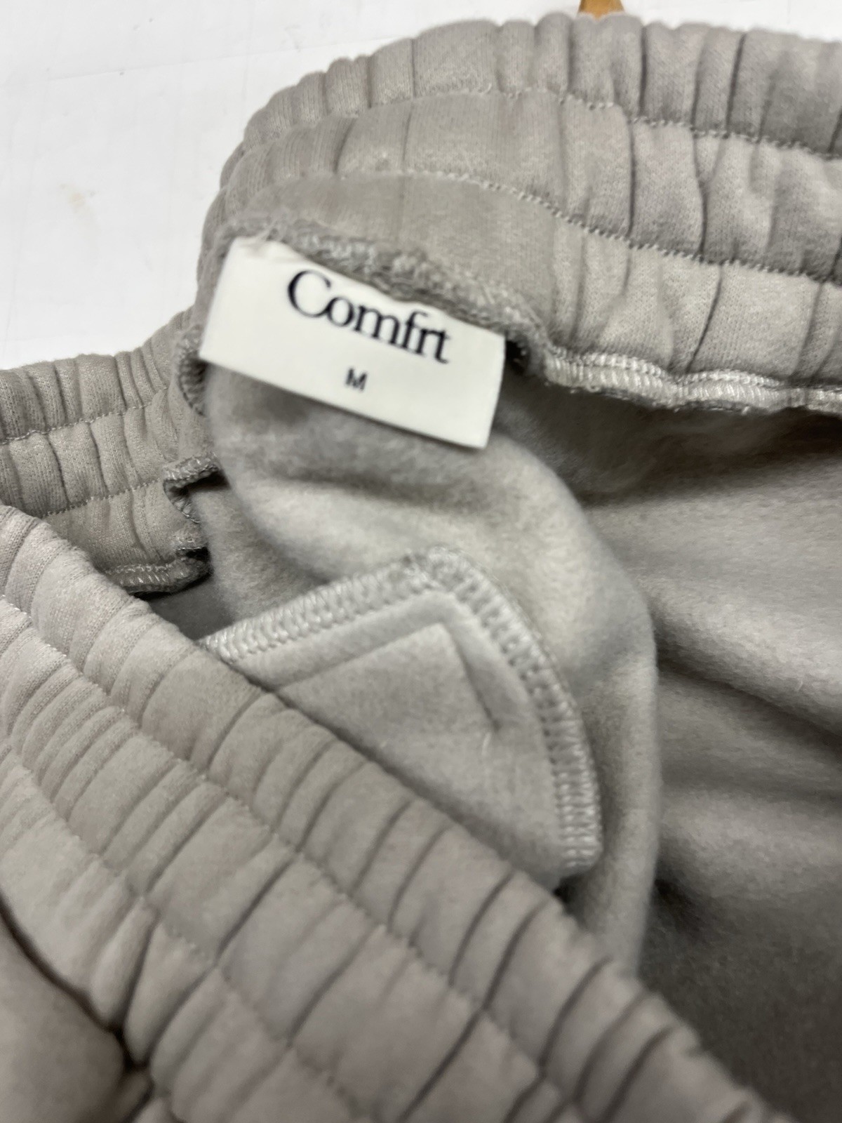 Comfrt Travel Essentials Joggers Medium Stone Grey Oversize Unisex