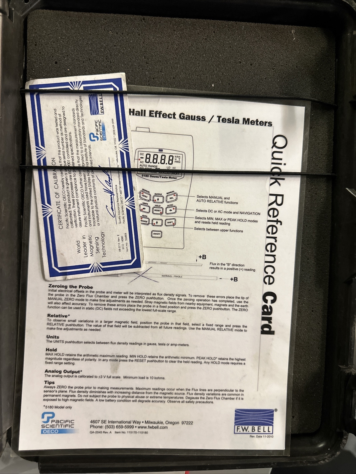 5170 Gauss/ Tesla Meter