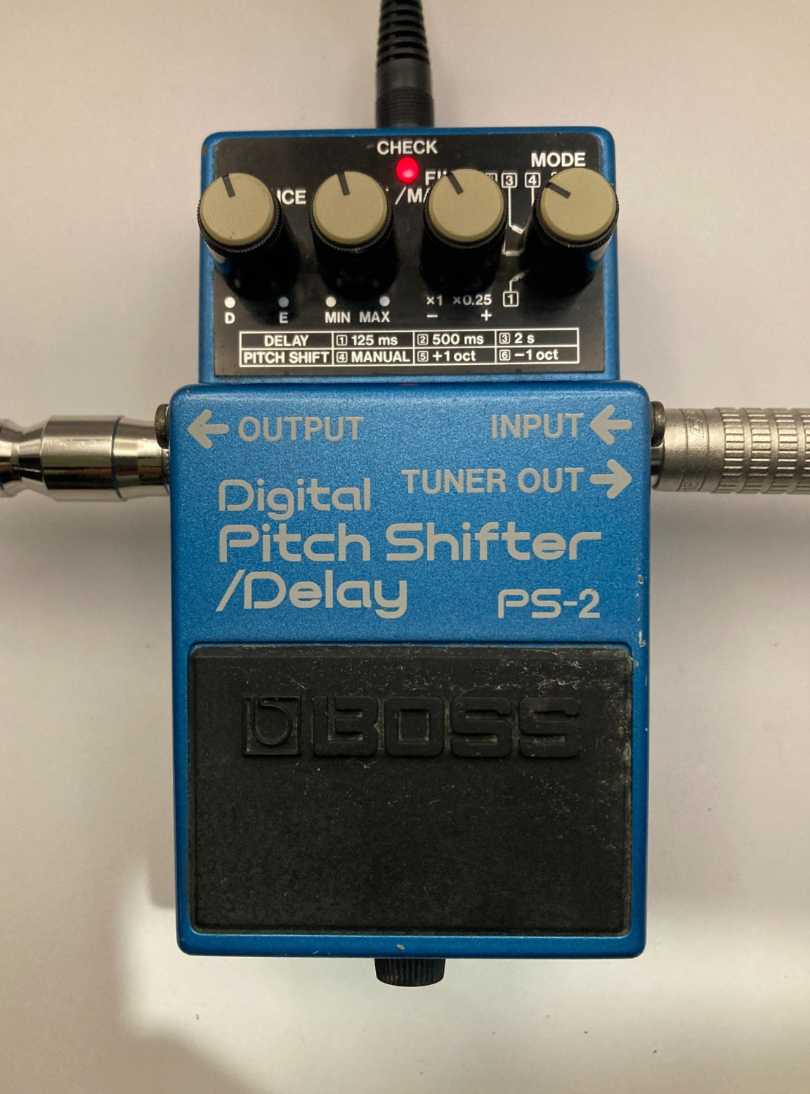 Boss PS-2 Digital Pitch Shifter Delay Guitar Effect Pedal  MIJ Japan