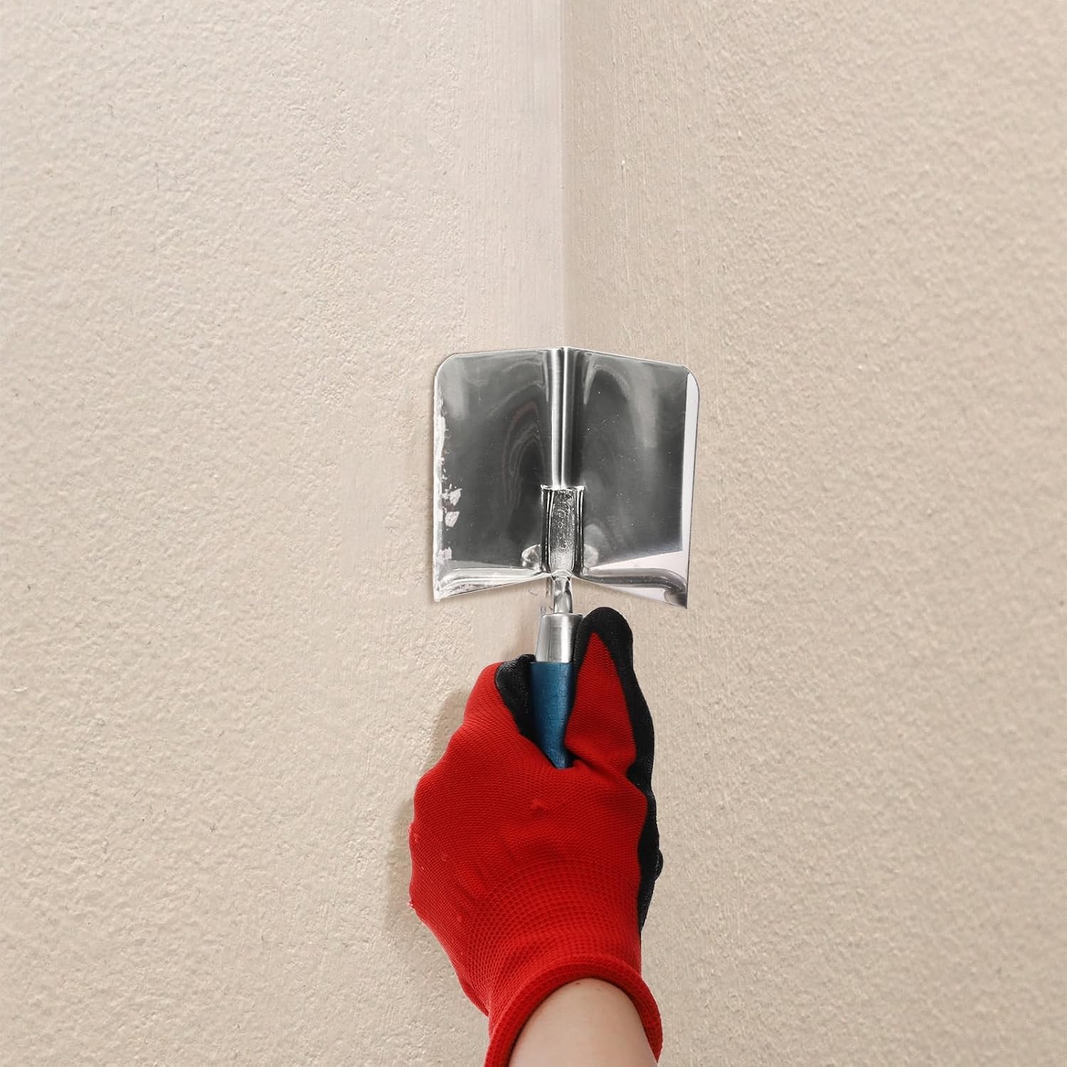2 Pieces Drywall Corner Tool Set, Inside and Outside Corner Knife, Stainless