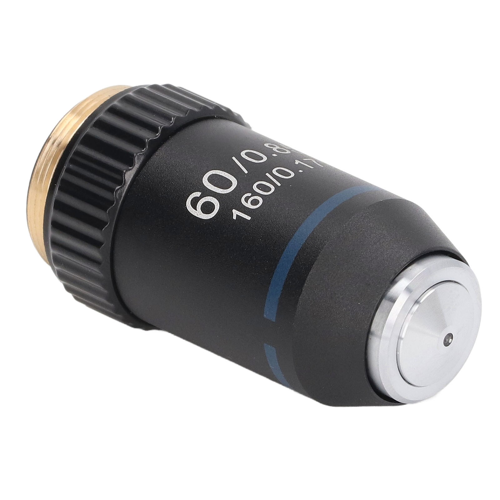 Achromatic Objective Brass 60X Microscope Lens Interface 20.2mm