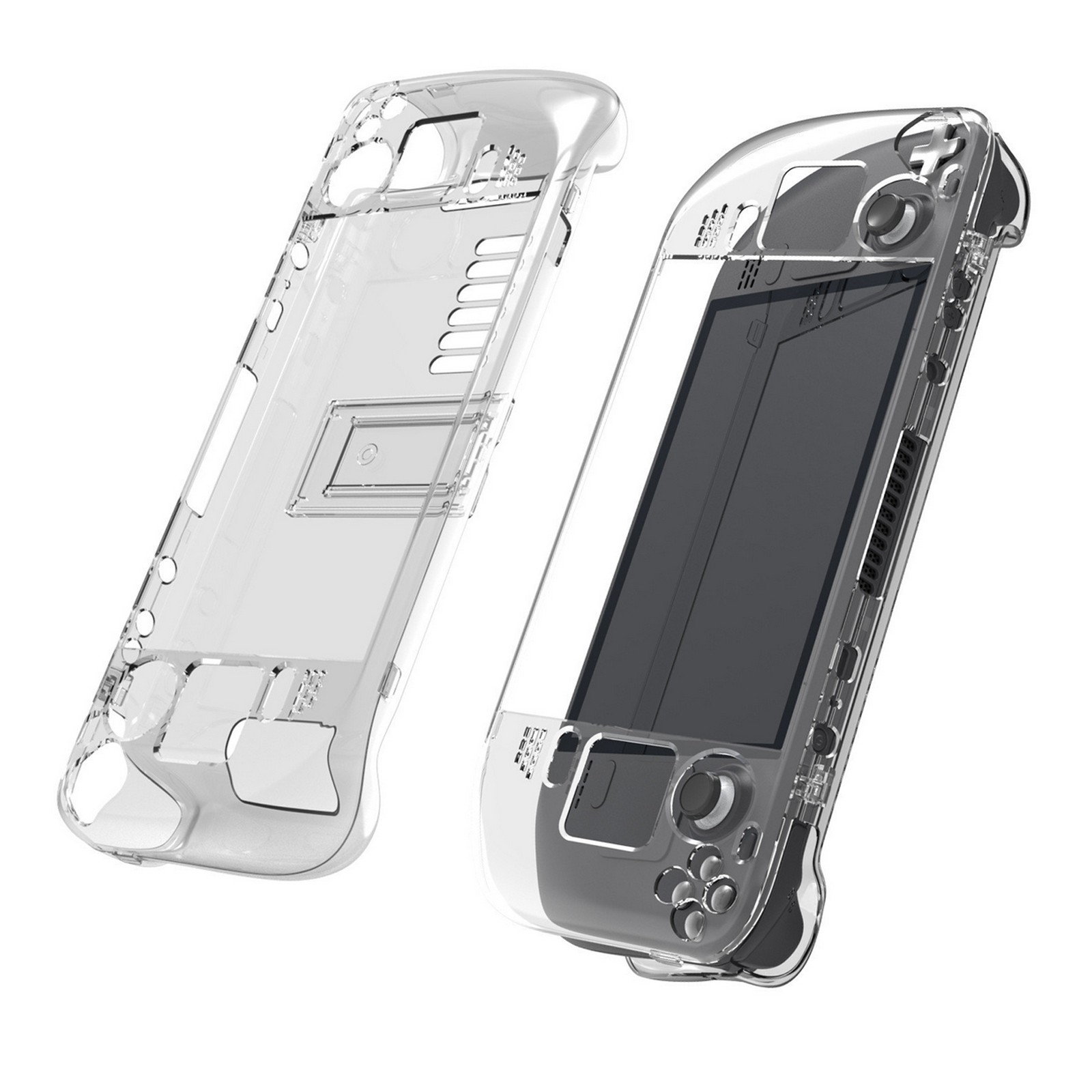 Clear Case Shell Crystal Shell For Steam Deck Crystal  Protective Game Console k