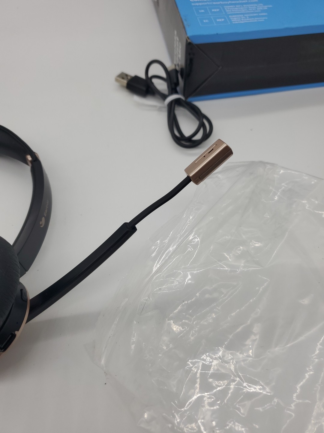 Earbay Wireless Headset Bluetooth with Microphone Noise Cancelling BT782