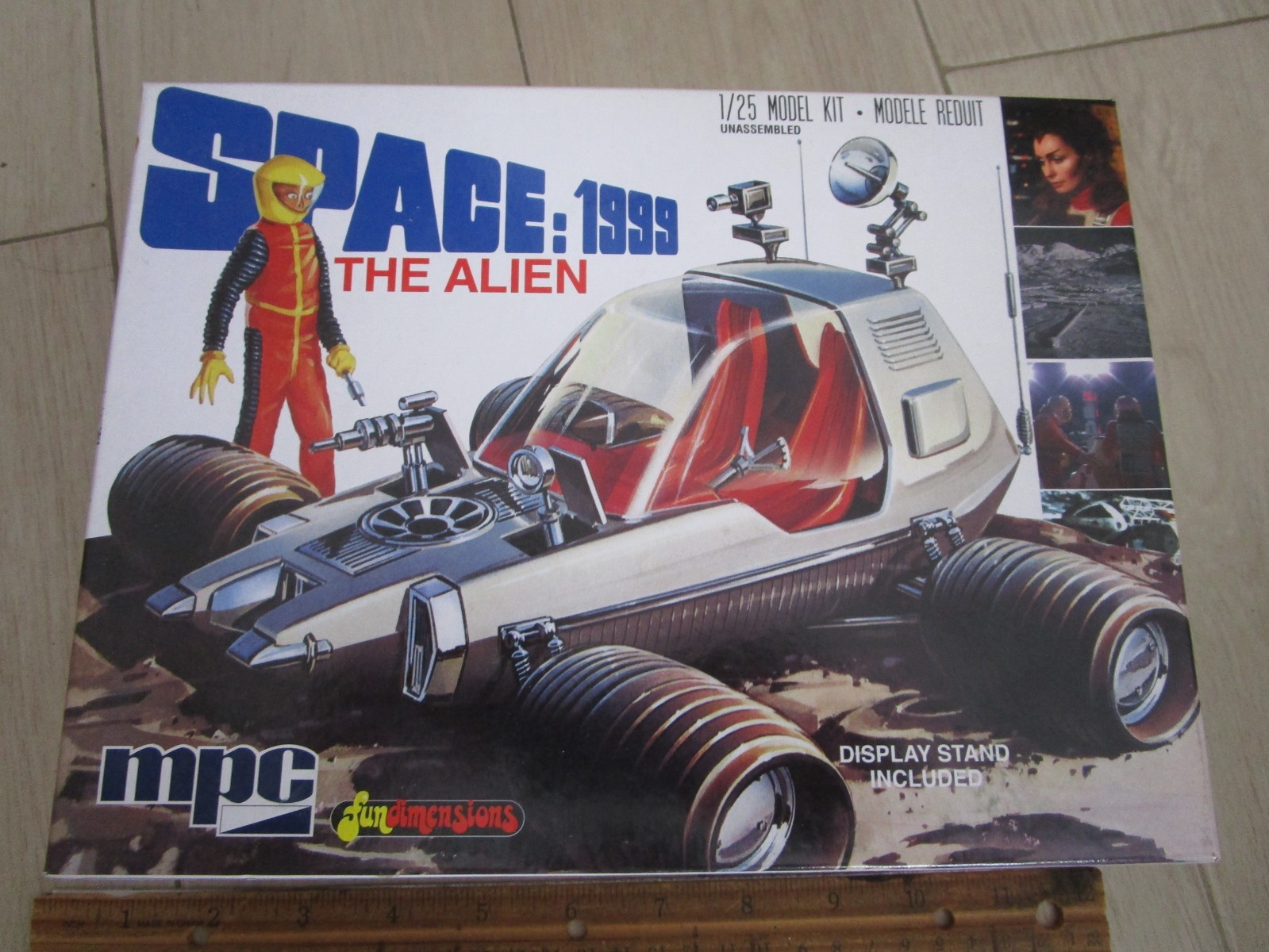 Vintage MPC 1976 Space: 1999 The Alien 1/25 Scale Model Kit 795/12 NOS