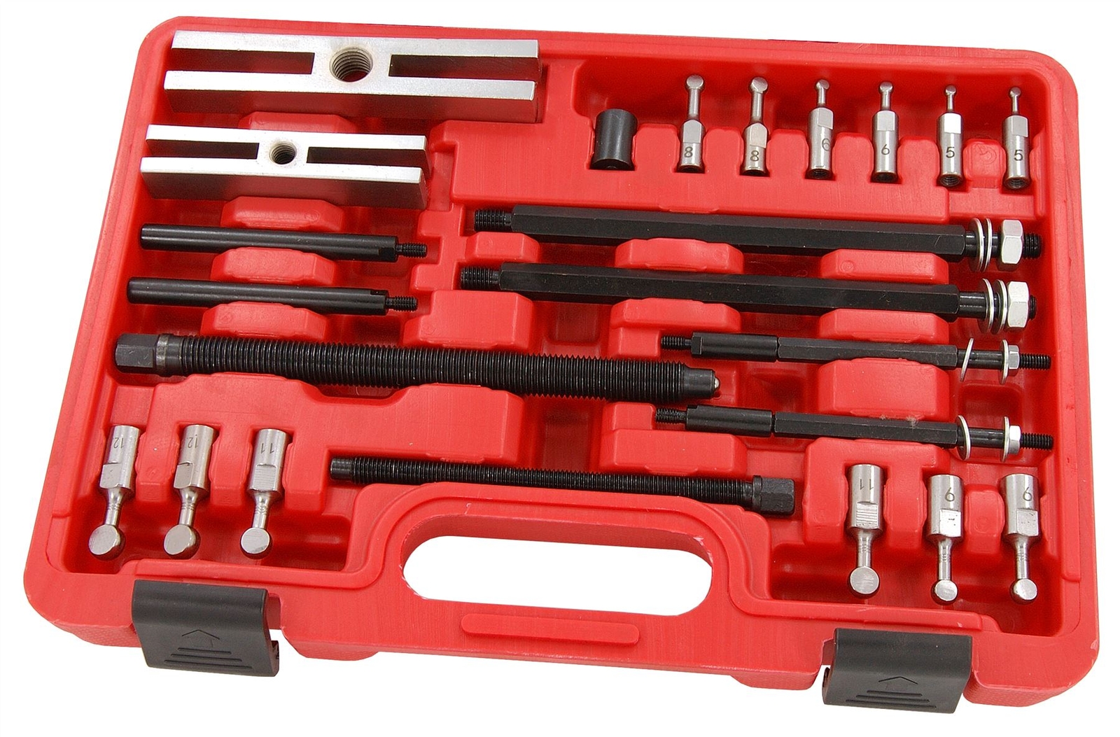 Blind Hole Bearing Puller Removal Tool Kit With Ball Ended Puller Adapter