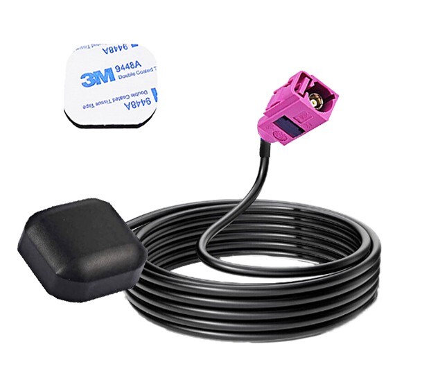 New Navigation Fakra H Pink GPS Antenna Replacement for Car 2008 Ford Escape