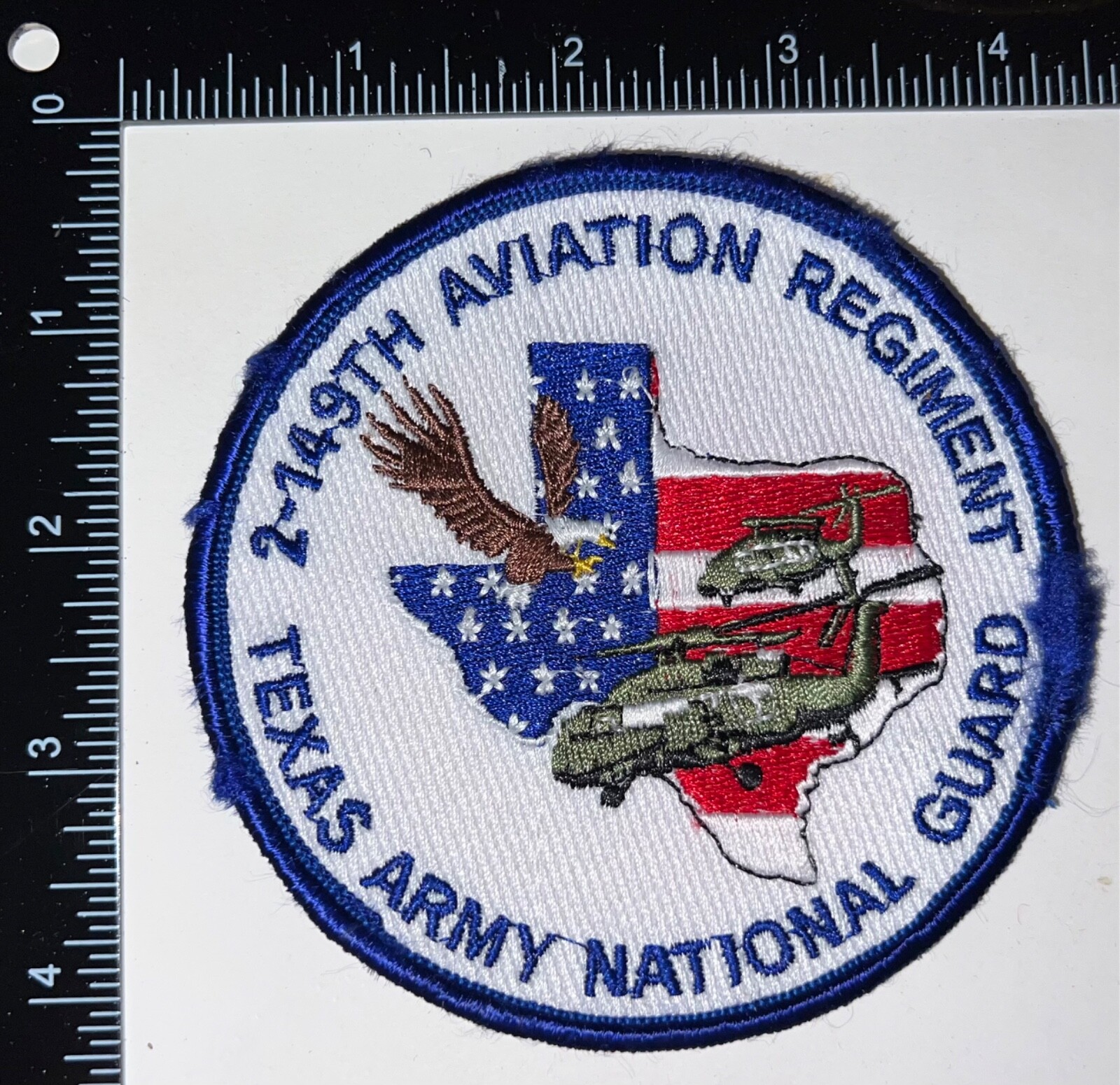 US Army OIF 2-149 Air Cavalry Aviation Regiment Texas National Guard Patch