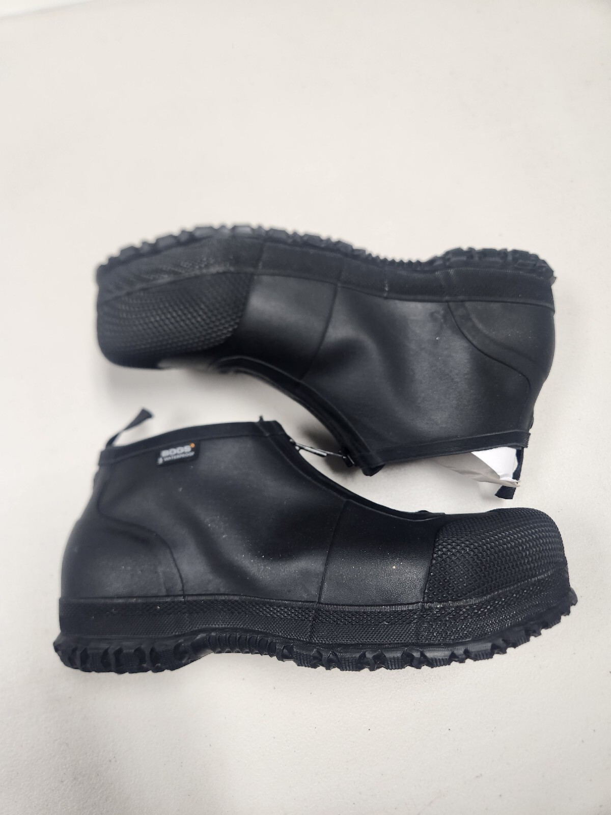 Bogs Men's Composite Toe Work Construction Overshoe Zip Black Size 10