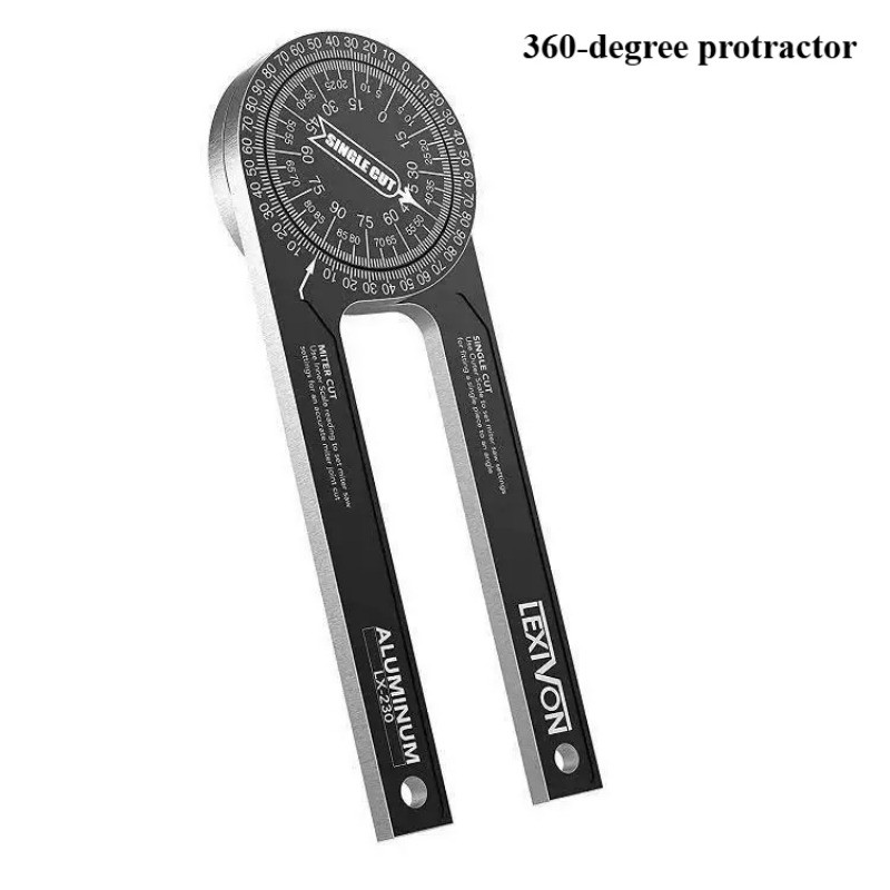 360-degree Woodworking Decoration Integrated Ceiling High-precision Angle Ruler