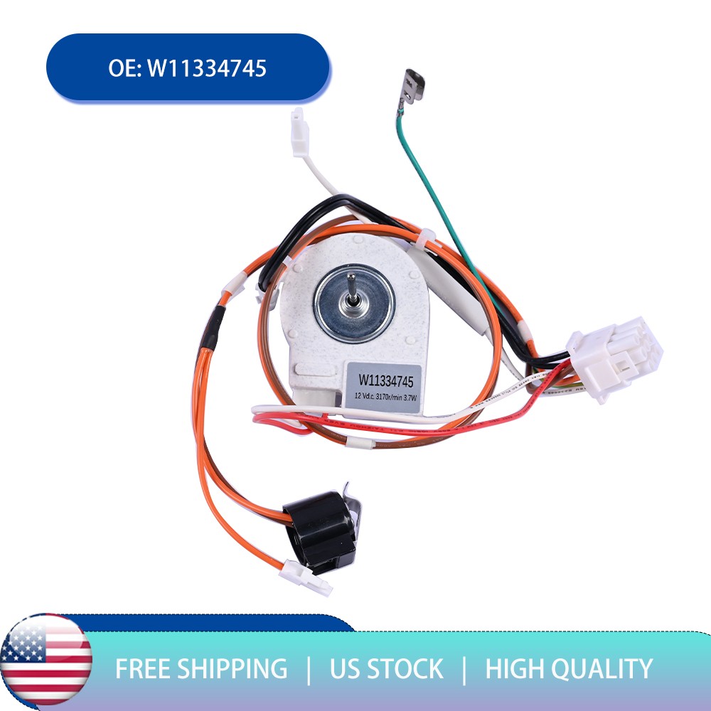 High quality Refrigerator Evaporator Fan Motor for Whirlpool W11334745 AP6892458