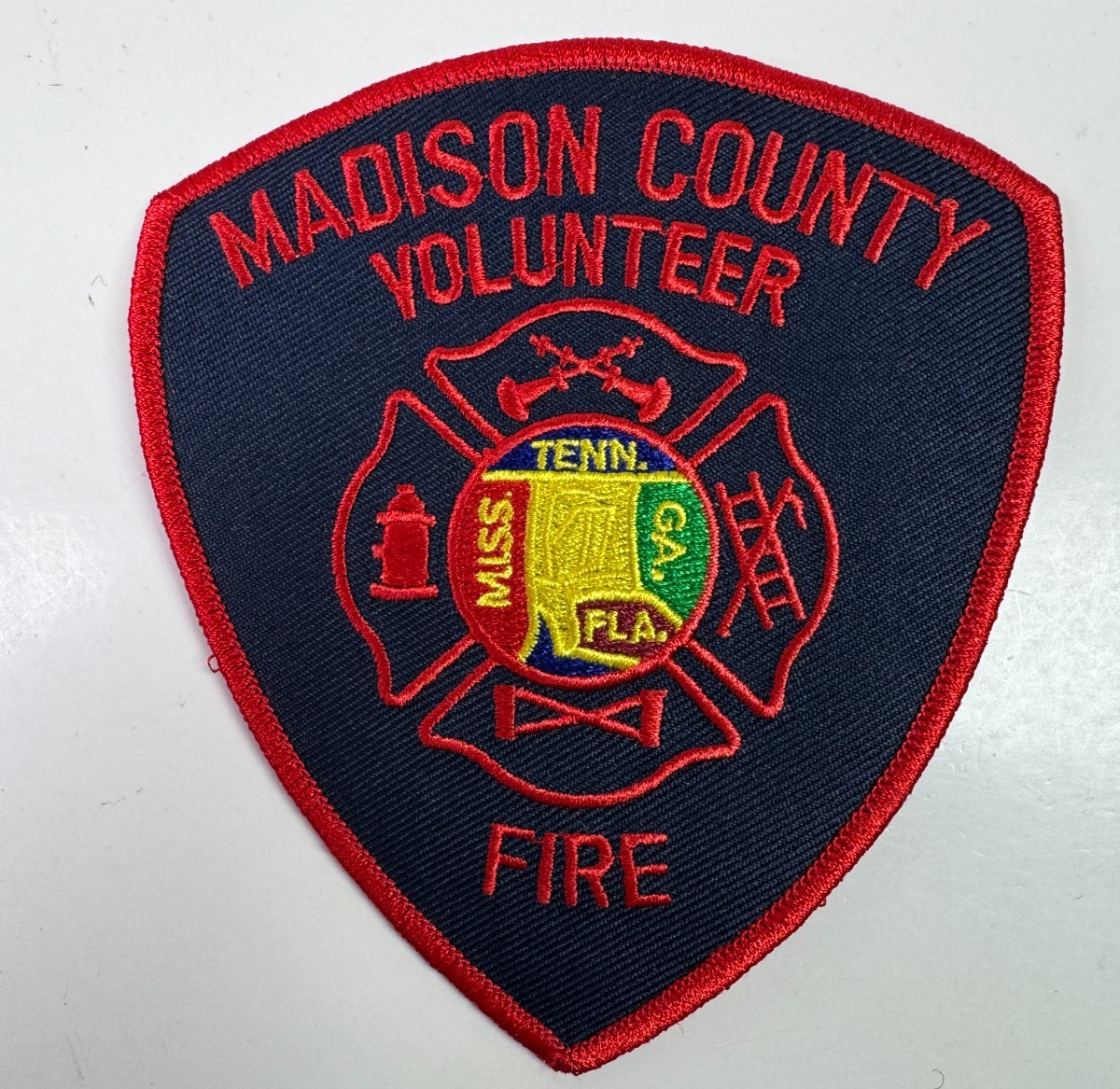 Madison County Fire Alabama AL Patch U4
