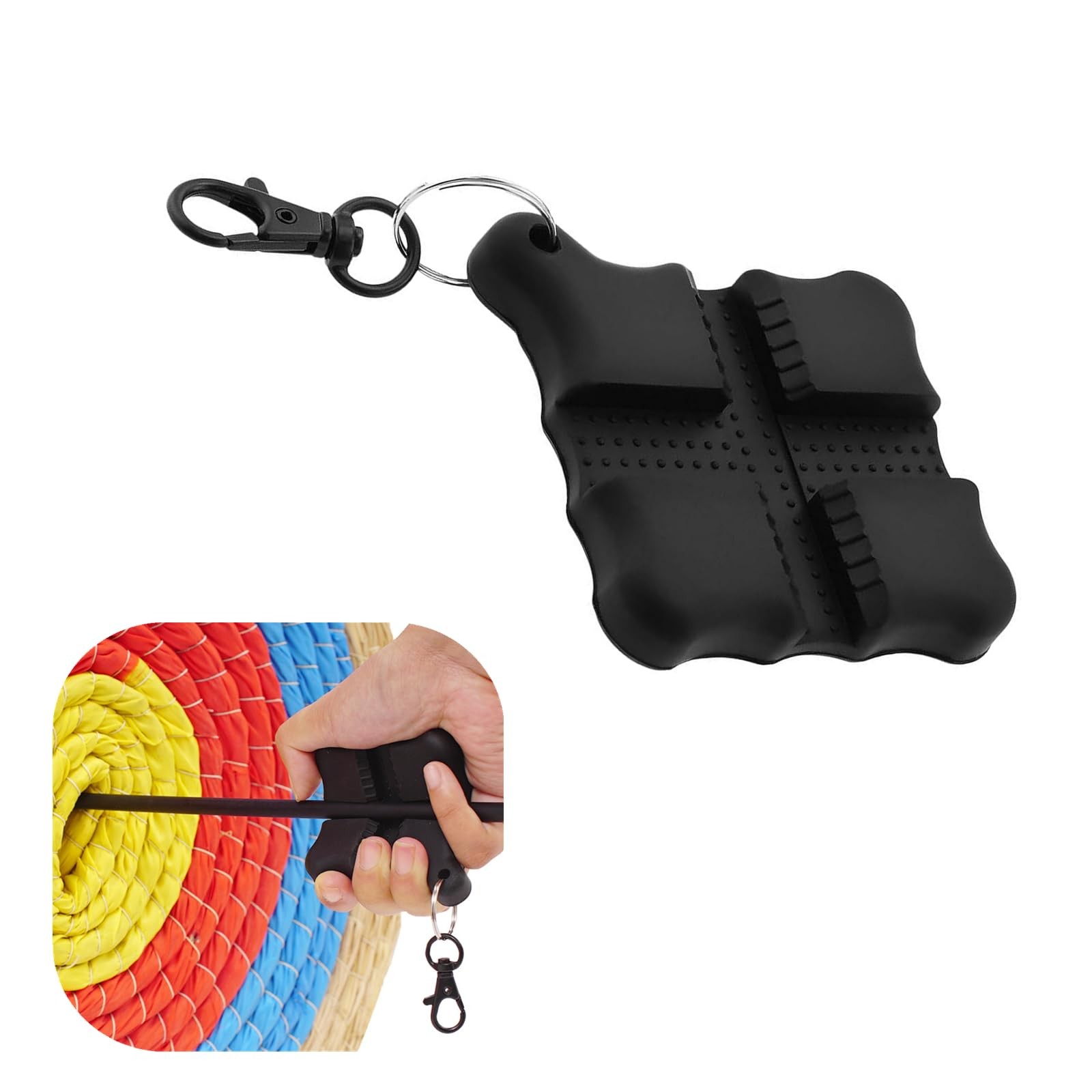 Professional Silicone Arrow Puller - Archery Target Arrow Remover Tool with S...