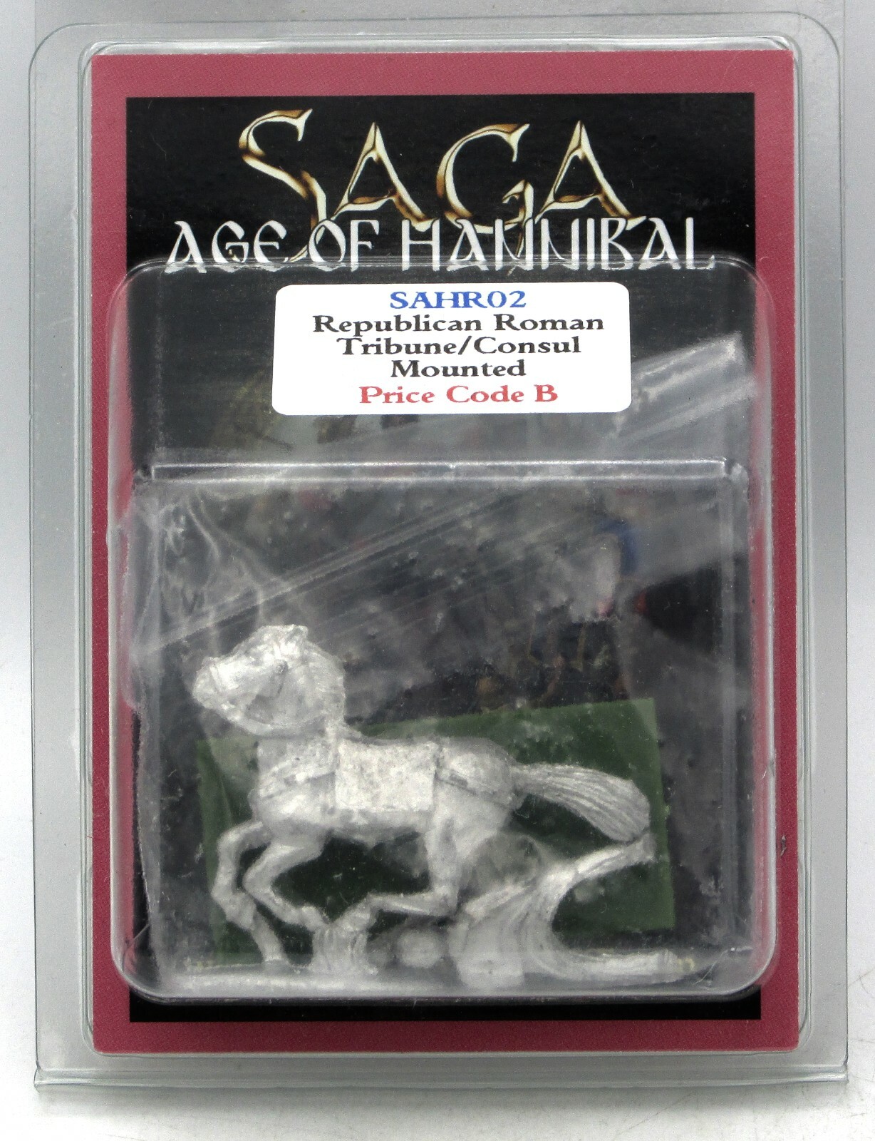 SAGA SAHR02 Republican Roman Tribune/Consul Mounted (Age of Hannibal) Warlord
