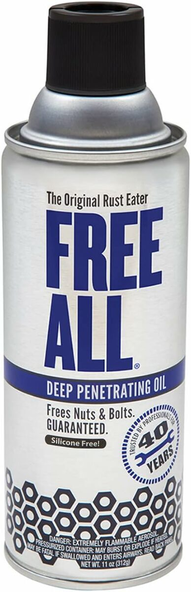 Free All Deep Penetrating Oil 11 oz. Aerosol Spray Can RE12