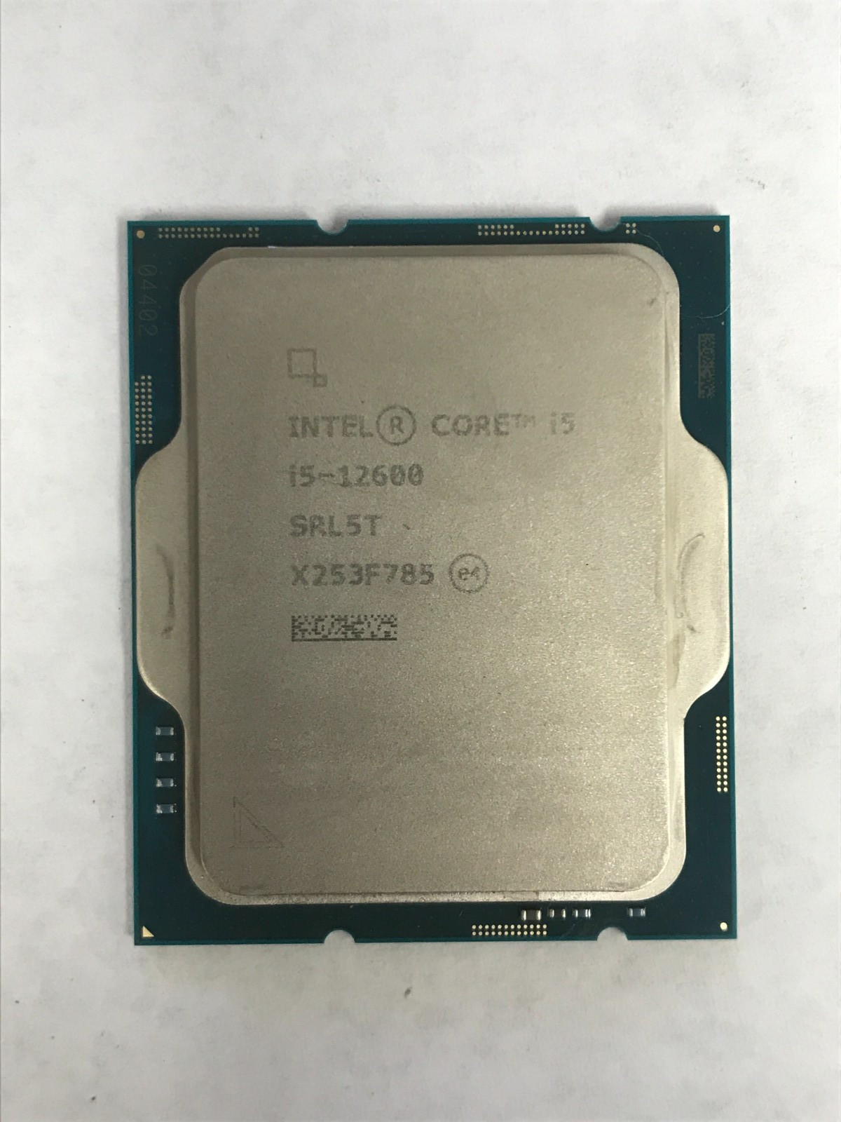 Intel Core i5-12600 / 3.30GHz / SRL5T / 6-Core CPU Processor
