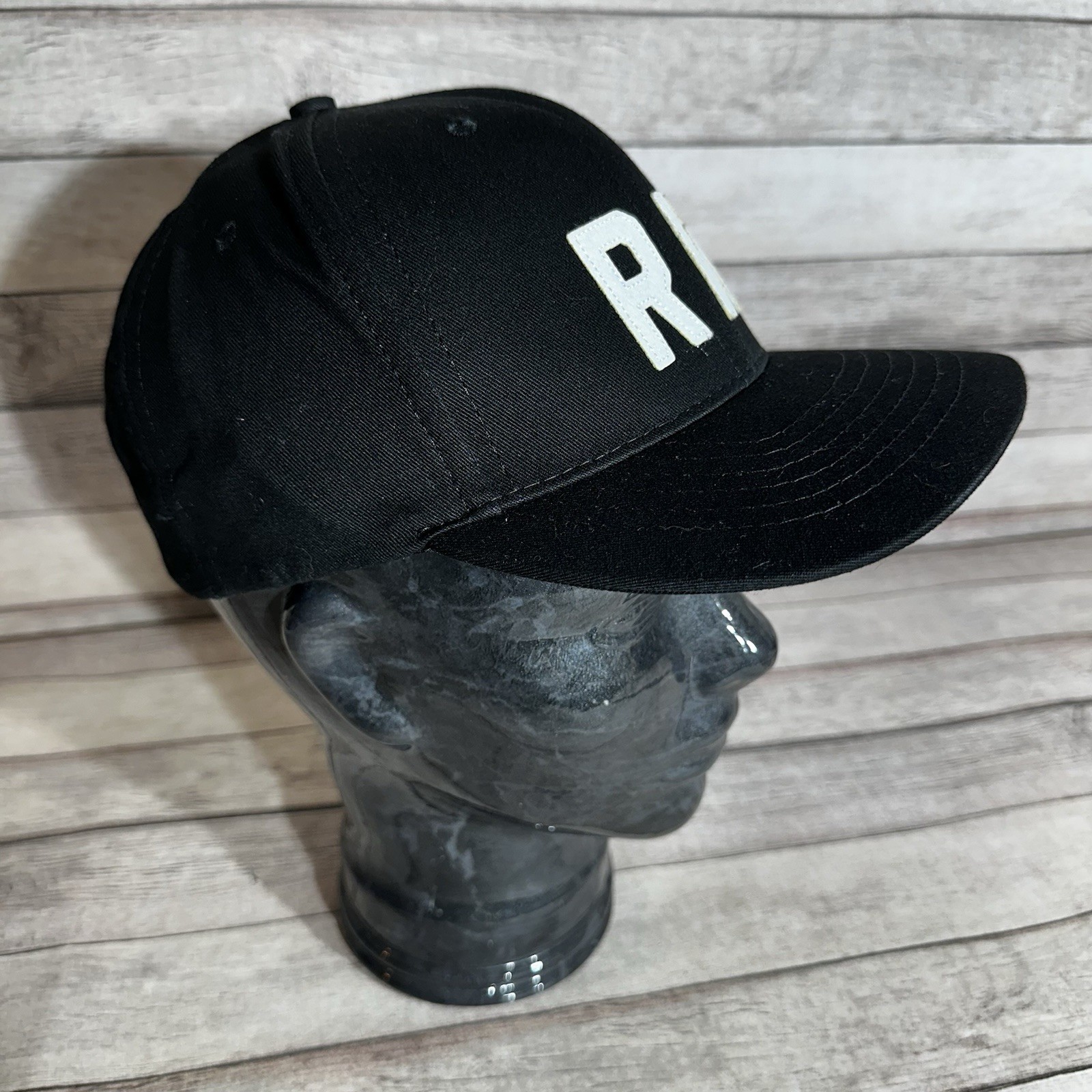 NWT Red Wing Shoes RW Logo Hat Snap Back Cap Men's One Size Black Logo Cap Boots