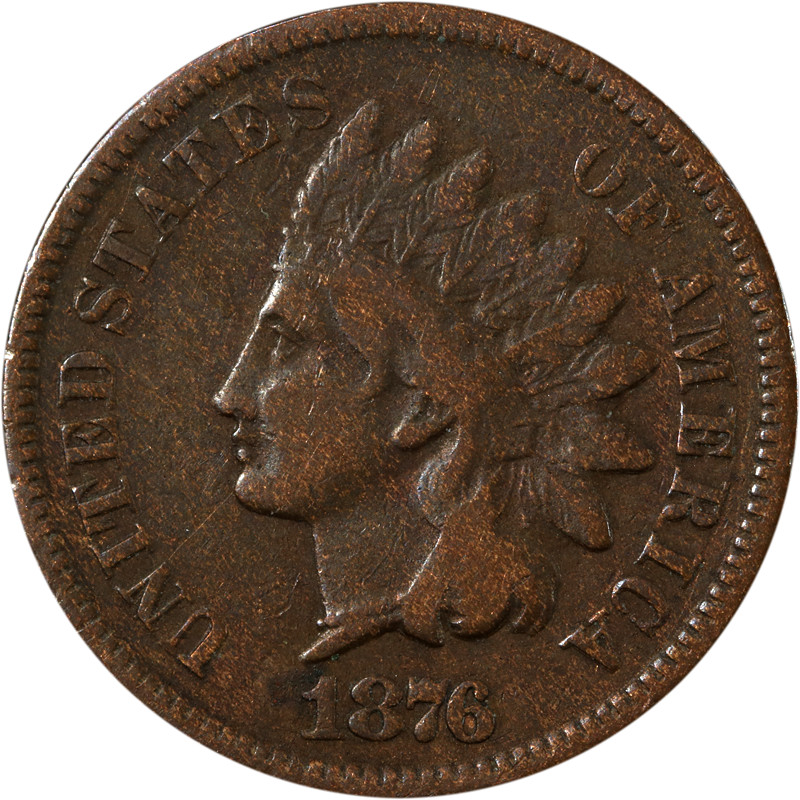 1876 Indian Cent Great Deals From The Executive Coin Company