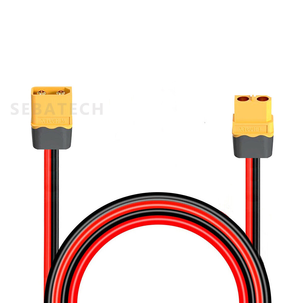 10 AWG XT60 Male to XT60 Female Connector Solar Extension Cable Wire for RC Lipo