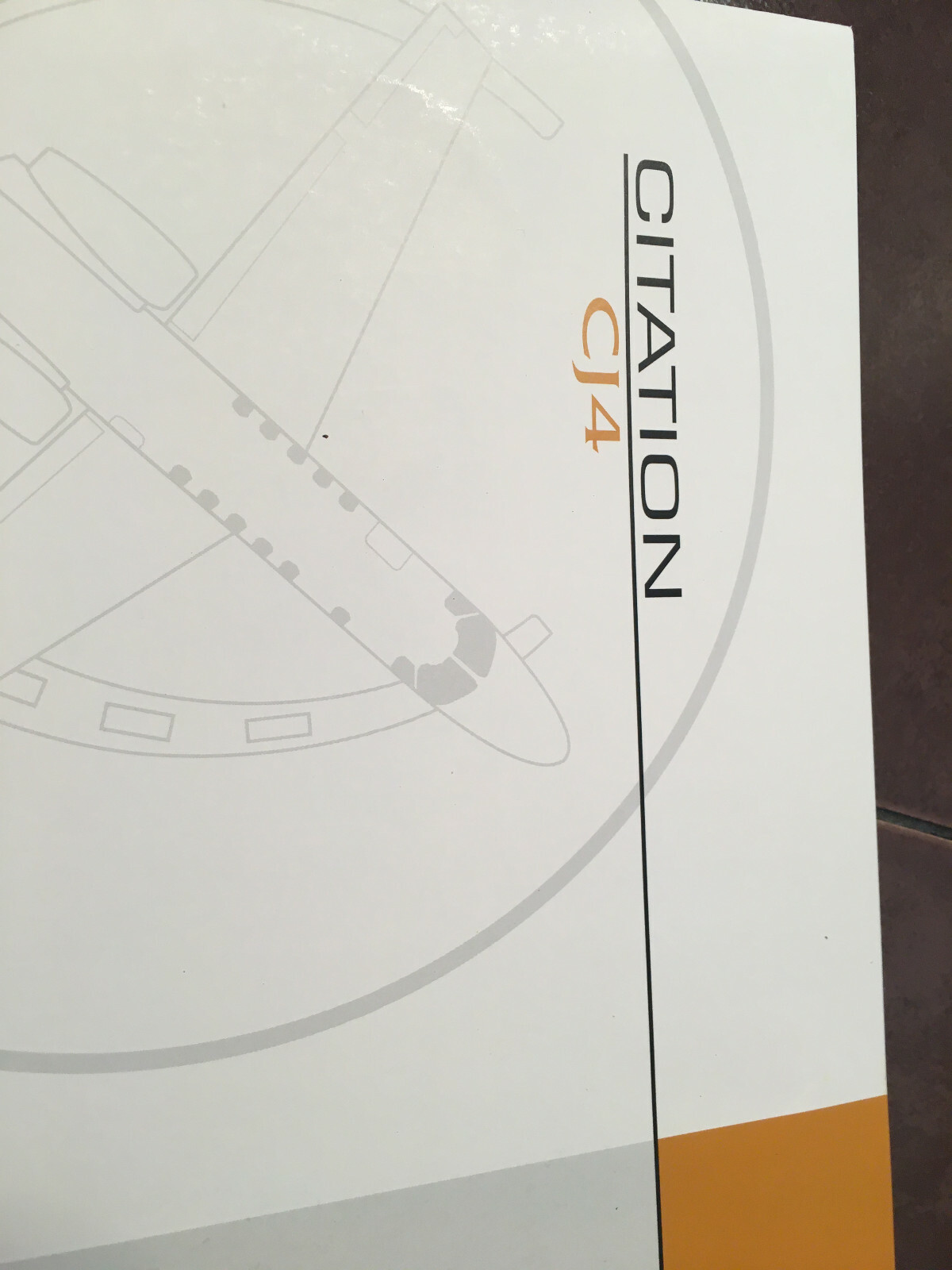 Original Cessna Citation CJ4 Specification & Description Brochure, 27page