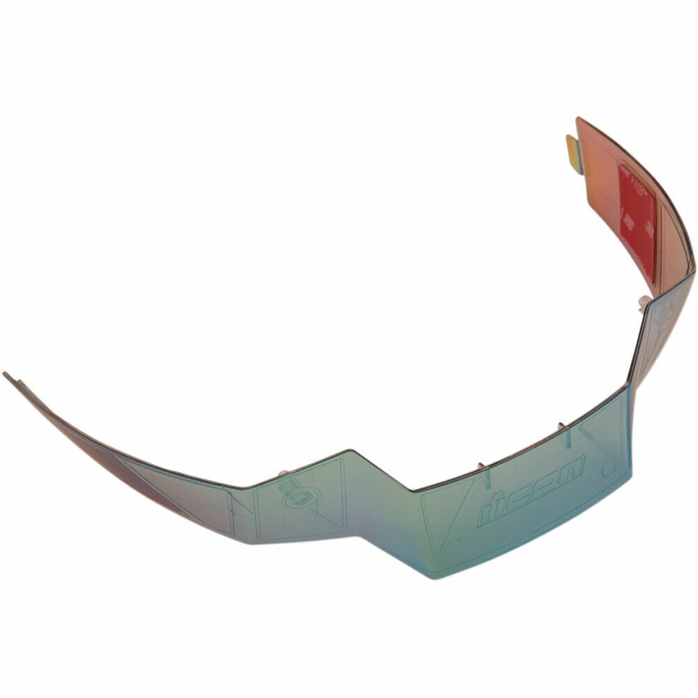ICON Airflite Helmet Rear Spoiler RST GREEN 0133-1204