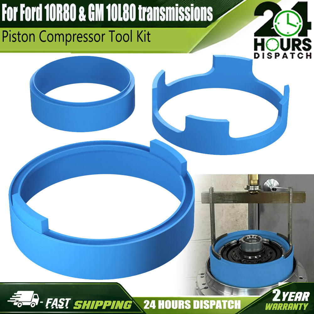 FOR FORD 10R80 PISTON COMPRESSOR TOOL TRANSMISSION REMOVAL CLUTCH RING TOOL US