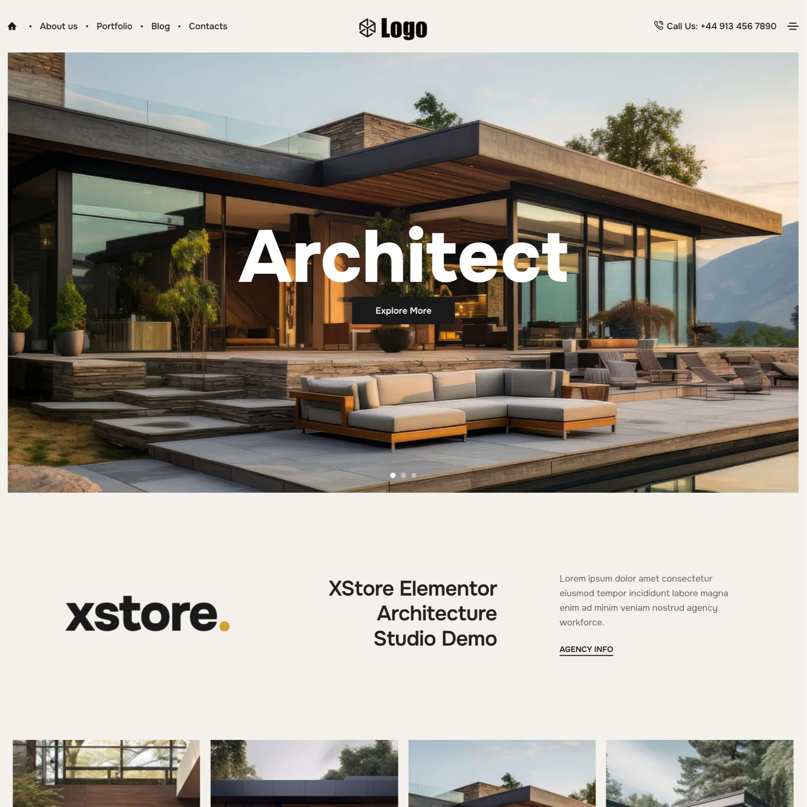 Architecture Studio Website Design for Sale – Modern, Responsive + Free Hosting