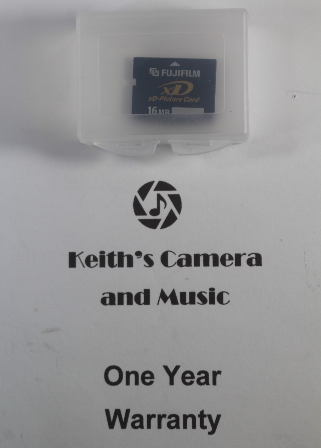 Warranty Fujifilm xD Picture Card 16MB MEGABYTE Camera Memory Card Fits Olympus