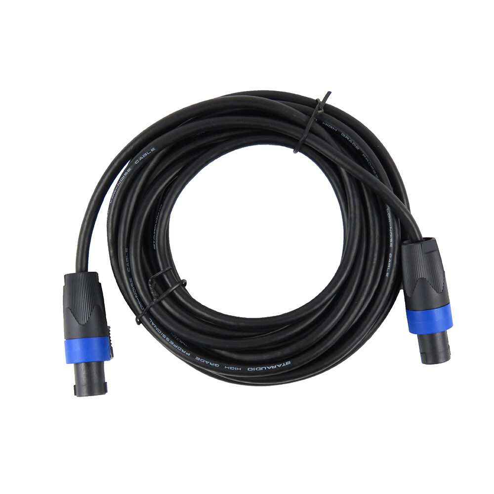 25ft Studio Speakon Male Cable to Speaker Speakon Male Speakon Cable for Audio