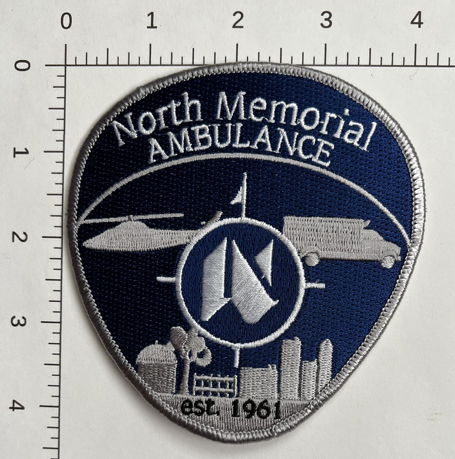 MN Minnesota North Memorial Ambulance EMS EMT Emergency Medical Rescue Patch