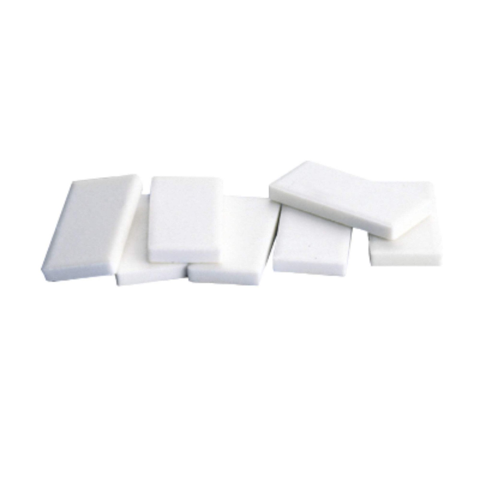 Streak Plates, White, Pack of 12