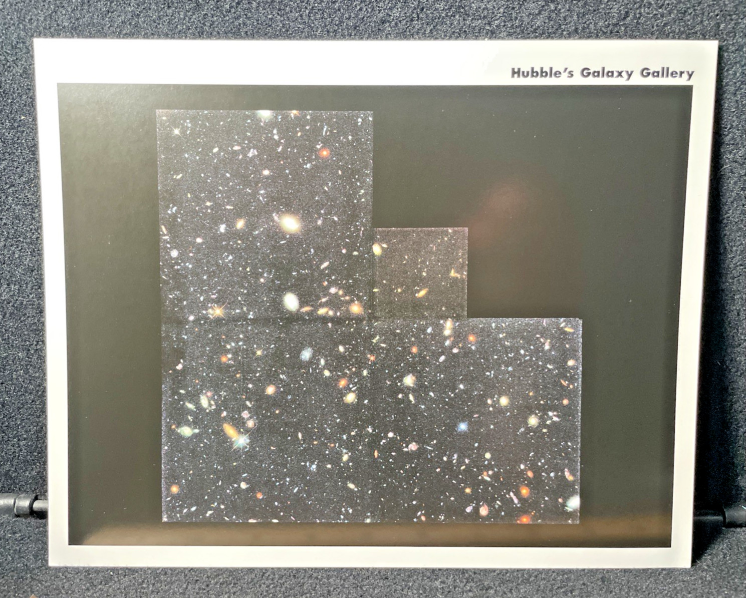 NASA Kennedy Space Center KSC Florida Hubble's Galaxy Gallery 8x10 Color Photo