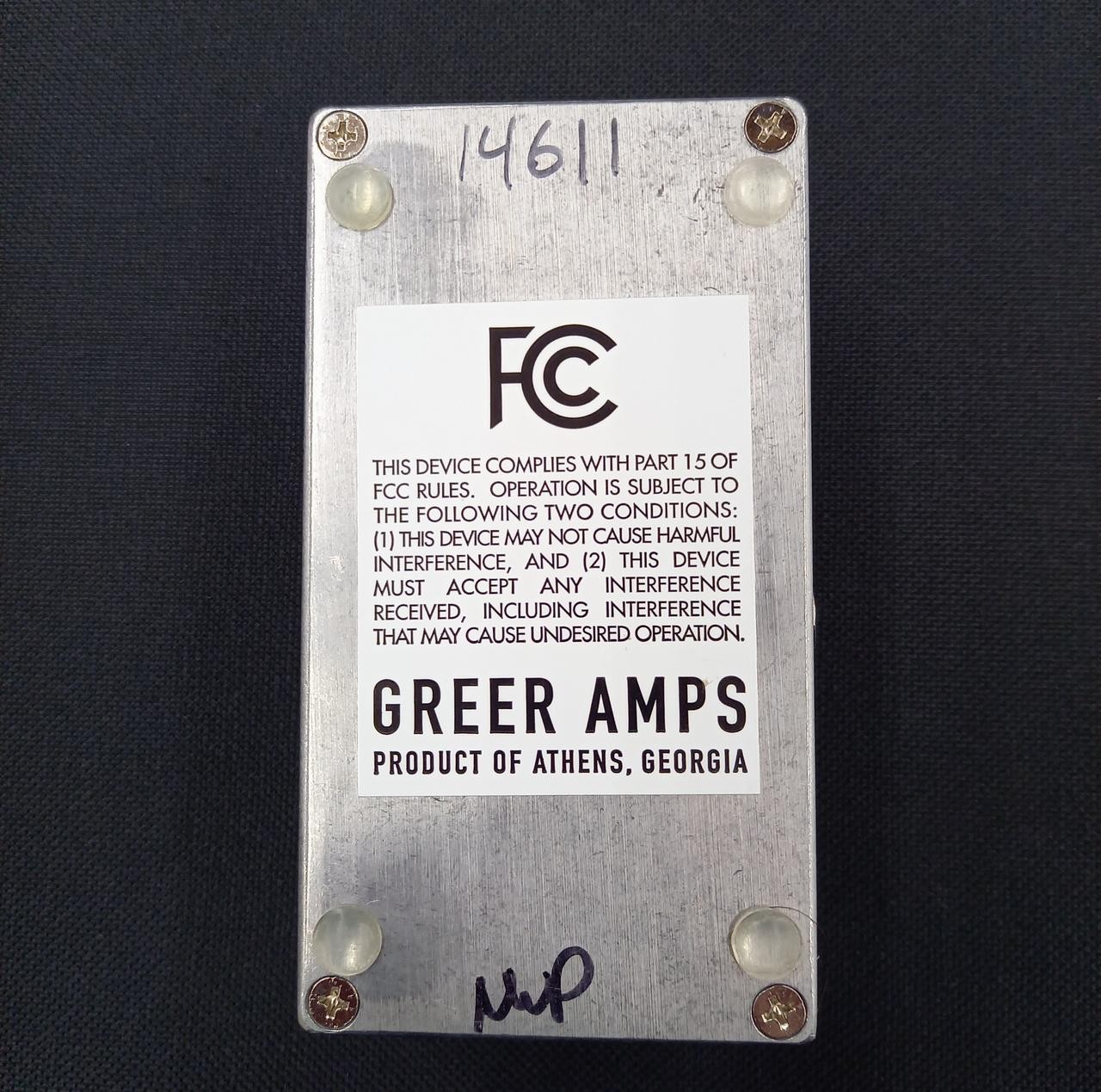 GREER MOONSHOT Prelifier Pedal Guitar Effects Compact Stompbox