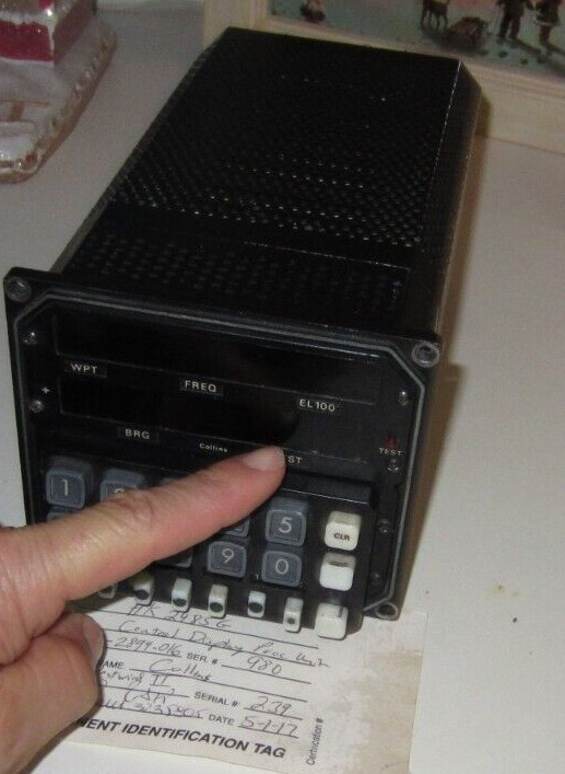 COLLINS CONTROL DISPLAY PROCESSOR UNIT P/N 622-2899-016 USED AR COND WESTWIND