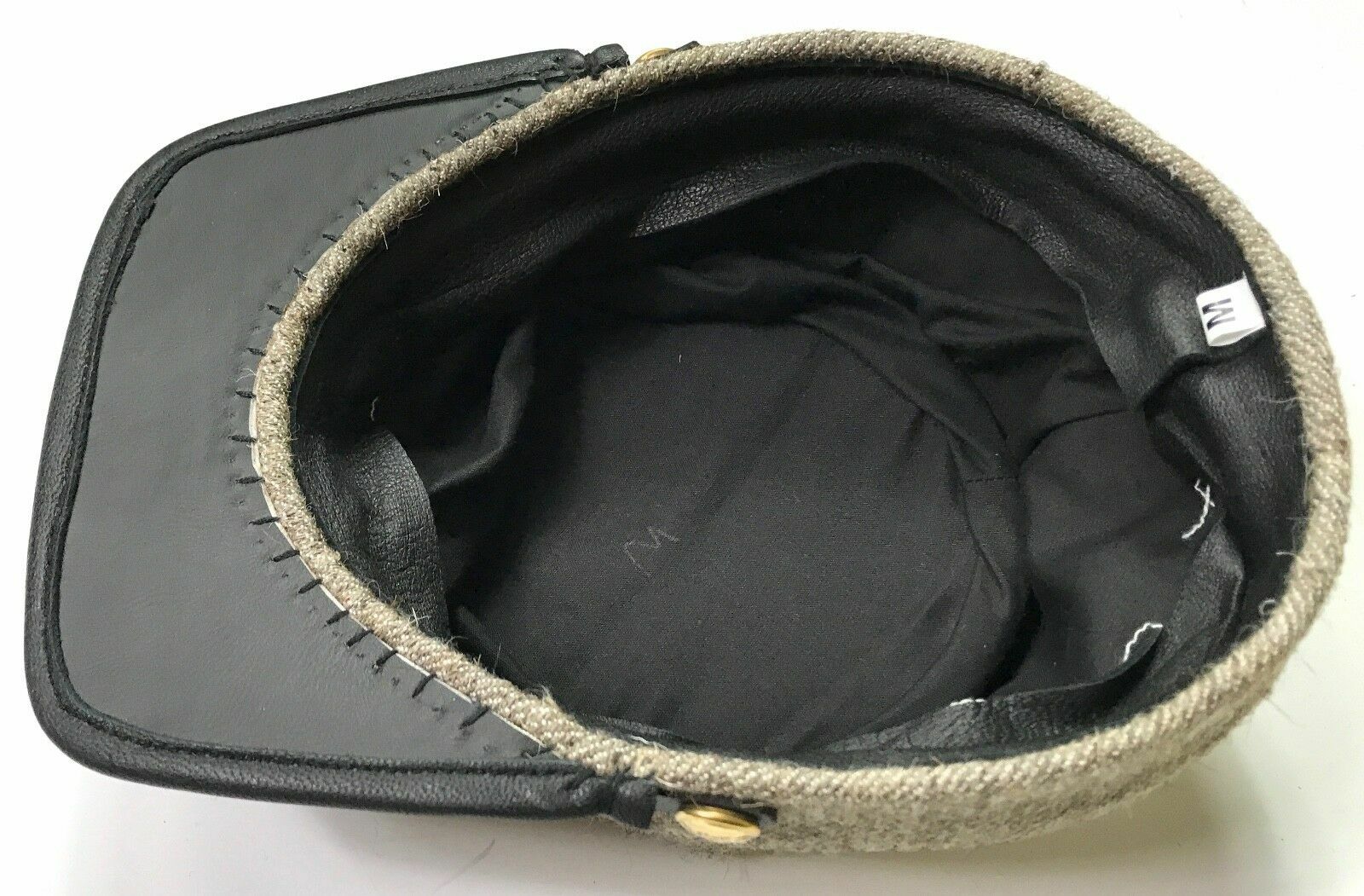 CIVIL WAR CSA CONFEDERATE JEAN WOOL KEPI FORAGE CAP HAT- ALL SIZES!!!