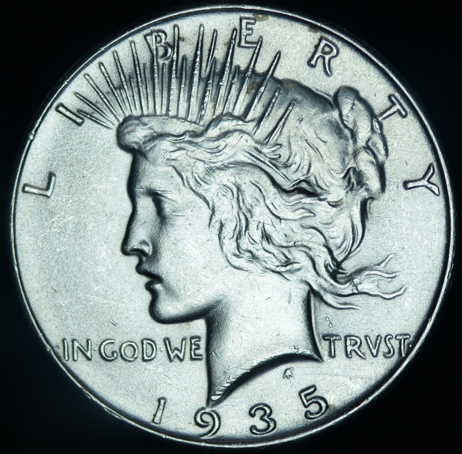 1935 $1 Peace Dollar AU ~ 26485