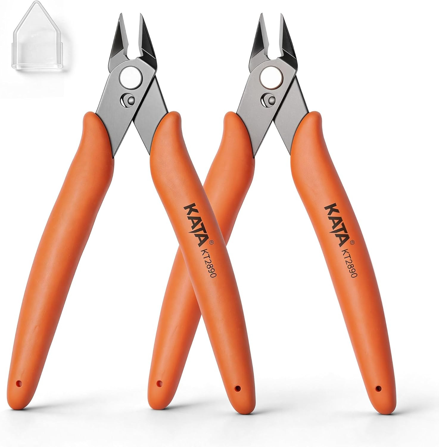 KATA Micro Wire Cutters Pliers: Precision Flush Cutter Tool for Jewelry Making,