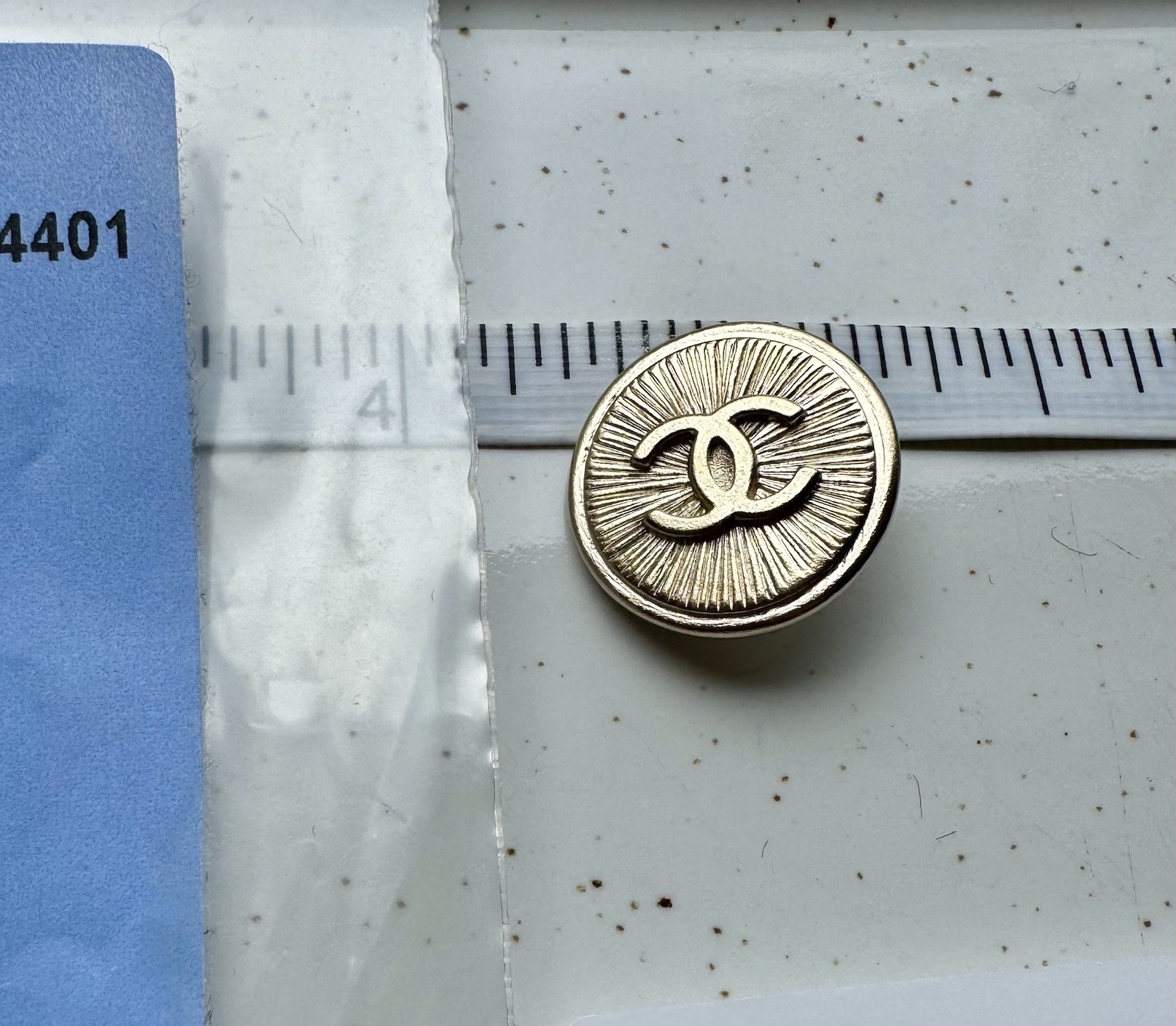 CHANEL Button & Fabric Swatch, Authentic from Boutique, MP485