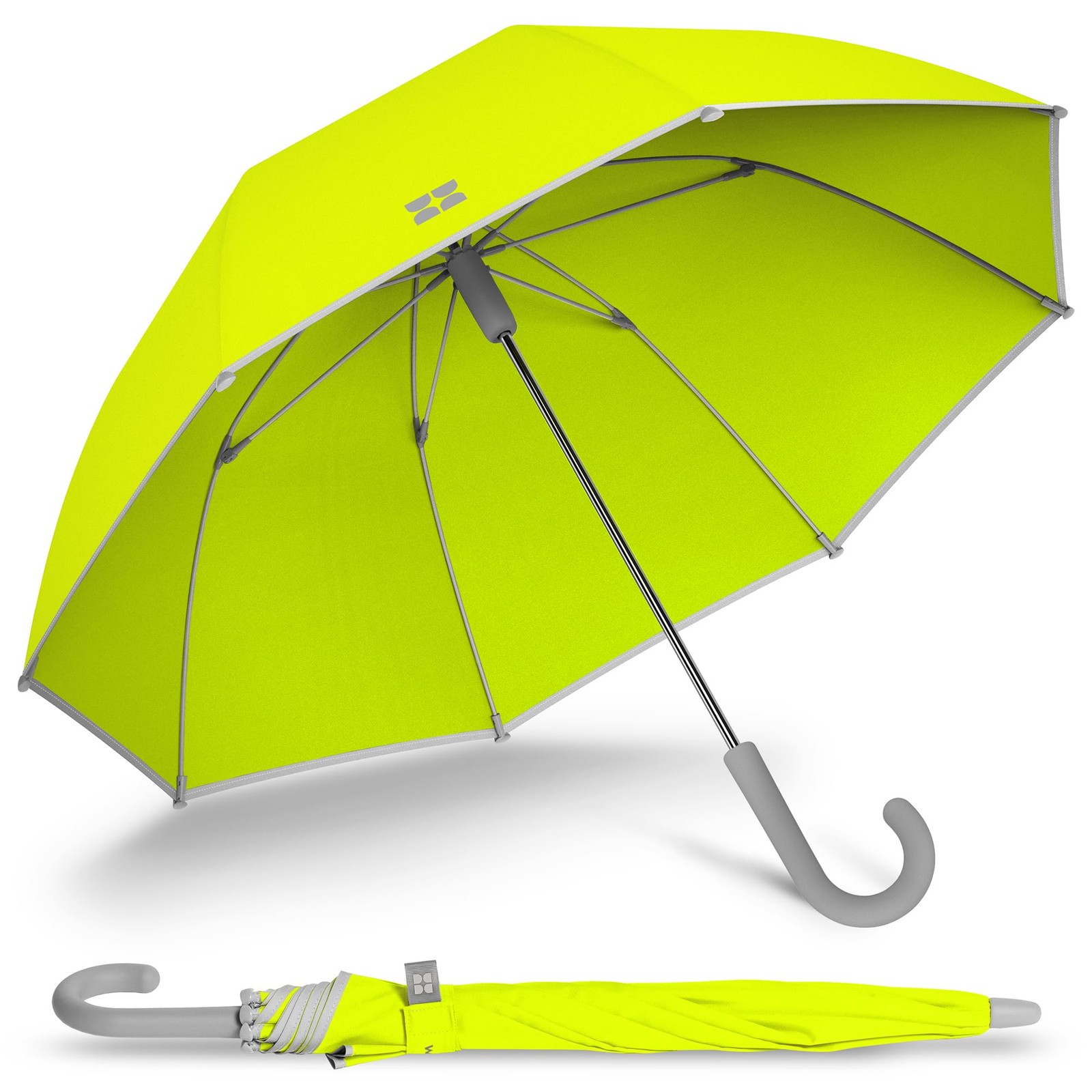 Kids Umbrella – Lightweight Umbrella for Girls Boys Toddlers – Soft Edges, Pi...