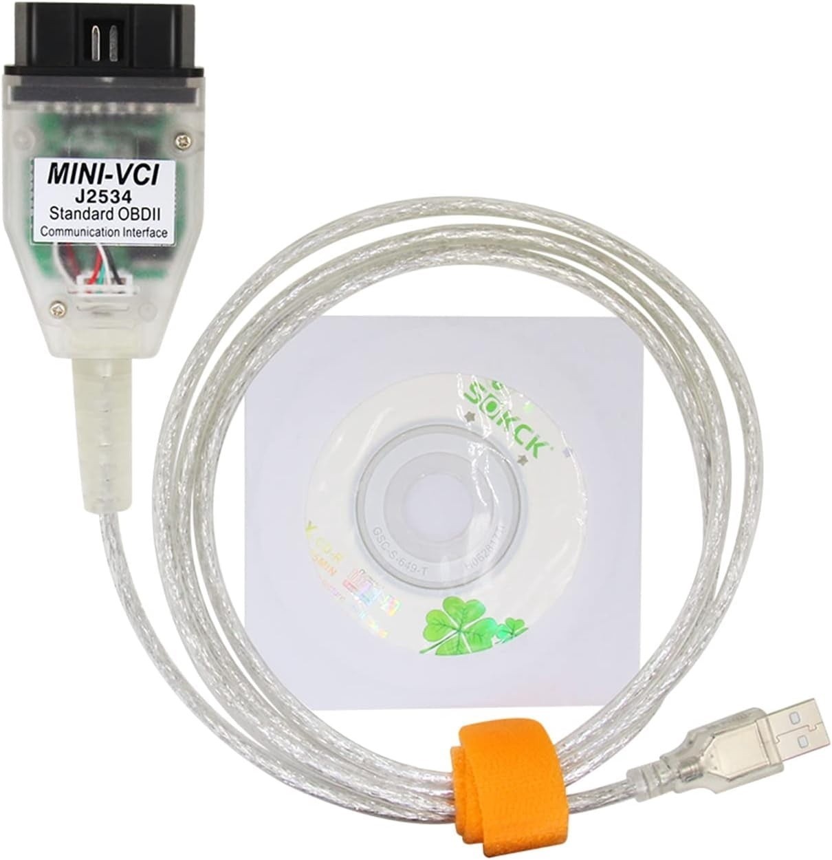 Mini Vci J2534 Cable Standard Obd2 Communication Interface For TIS Techstream