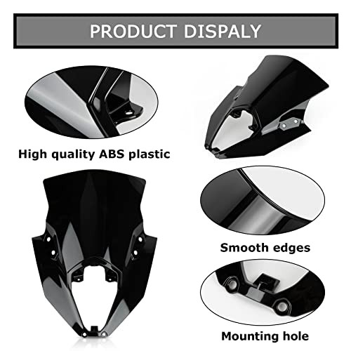 Windshield for Ninja 650 ER6F 2020-2025 - Windscreen Wind Deflector Protector