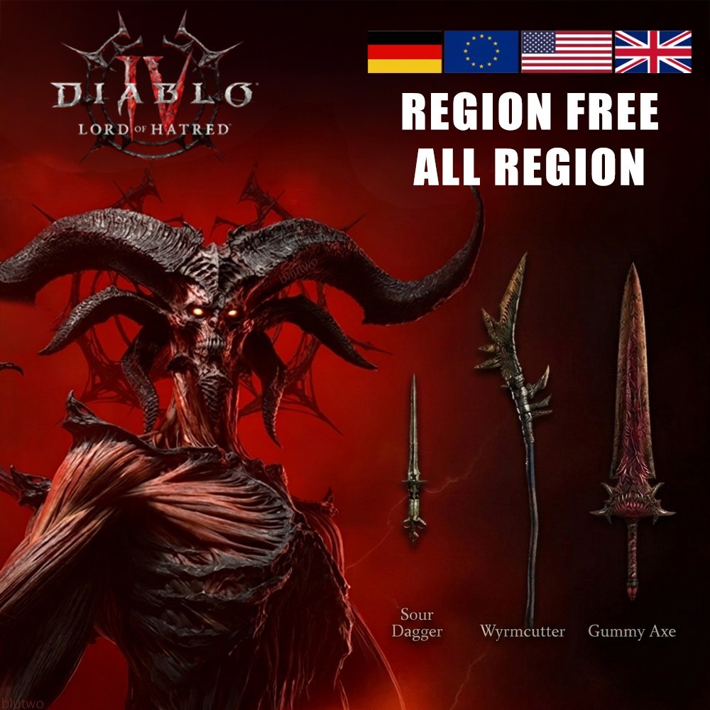 Trolli Promo | Diablo 4 Lord of Hatred | Weapon Transmog Set
