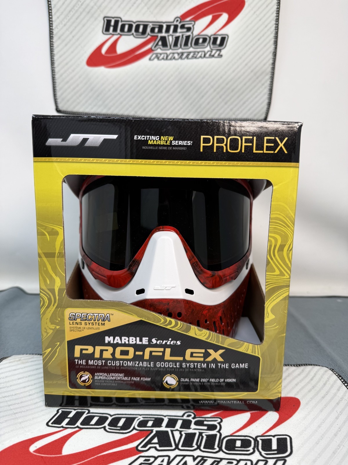 JT Proflex LE Series – Marble Red Black White Away Edition
