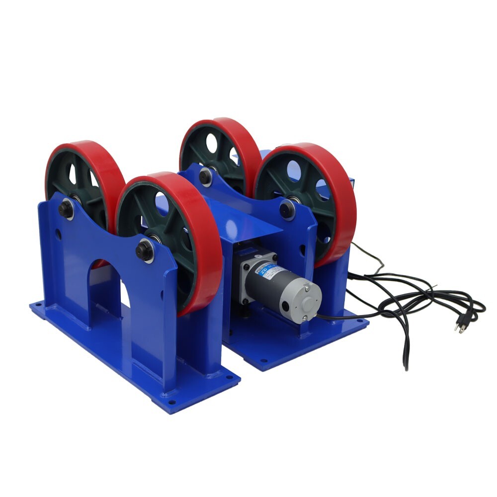 1T Welding Turning Rolls Digital Speed Display Linked Control Roller Rack Stand