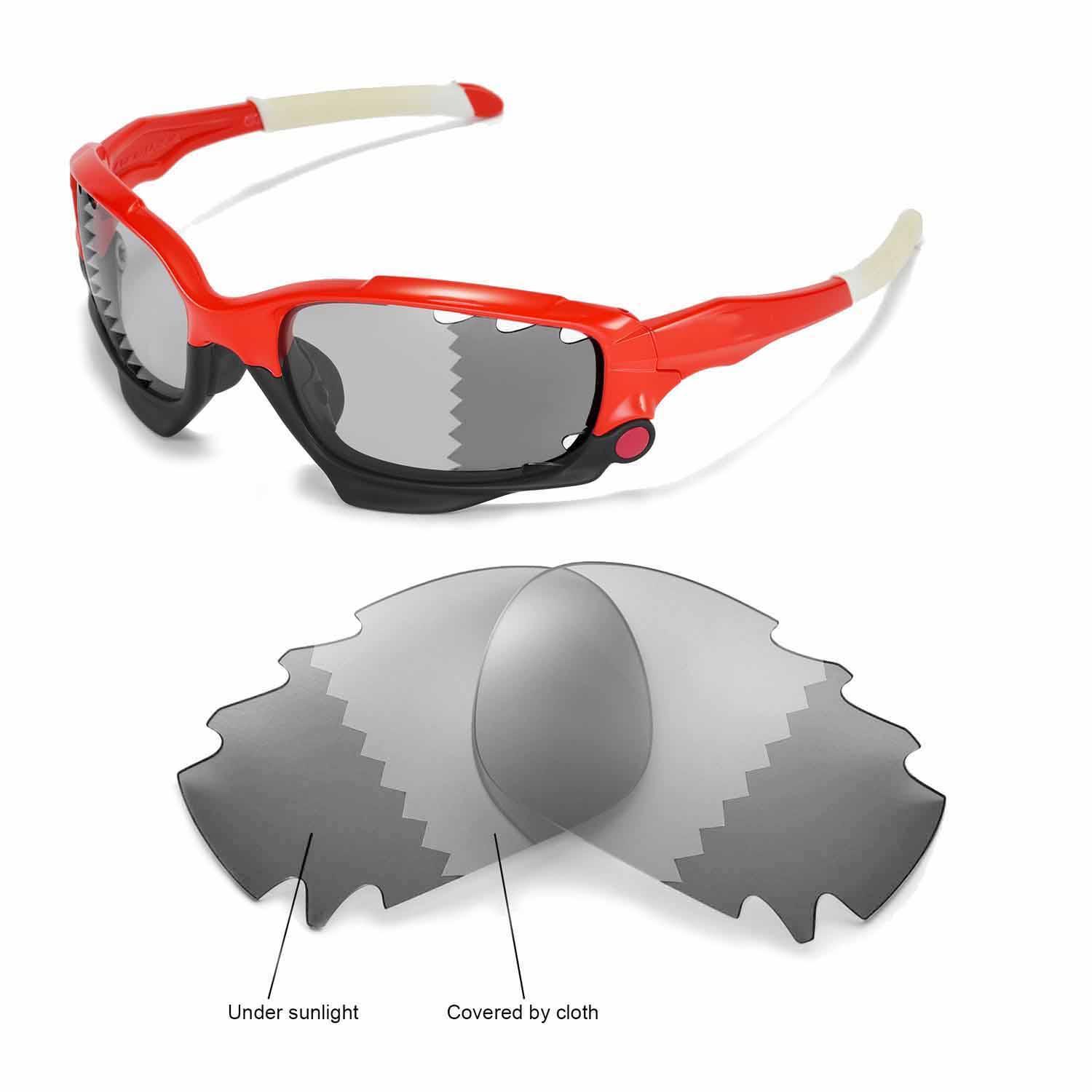 Walleva Vented Replacement Lenses for Oakley Jawbone Sunglasses-Multiple Options