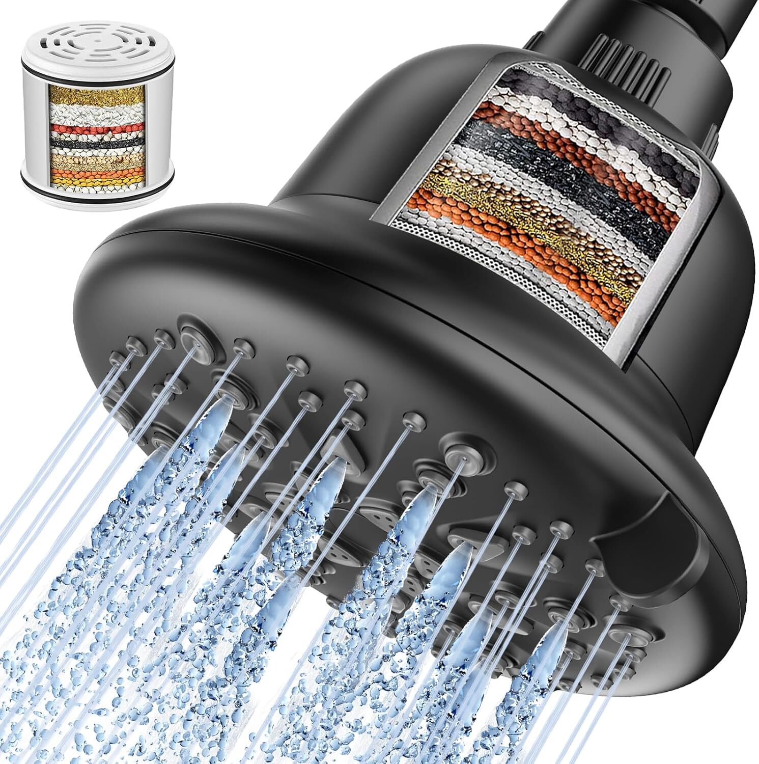 Filtros De Agua Para La Ducha Purificador Cuide Su Piel Cabello y Cuerpo Oxido