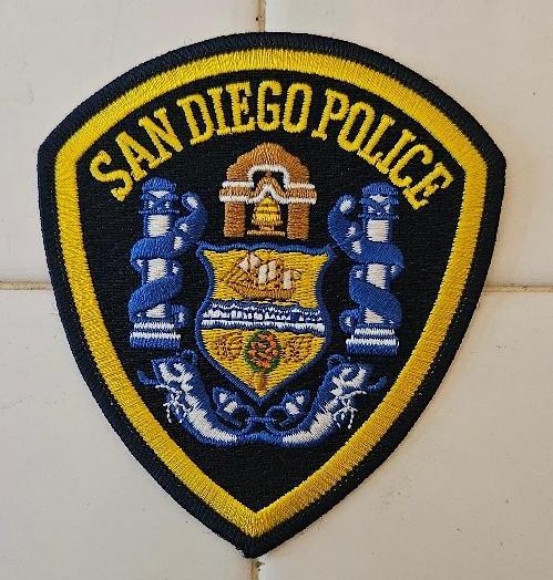 San Diego Police Department Shoulder Patch