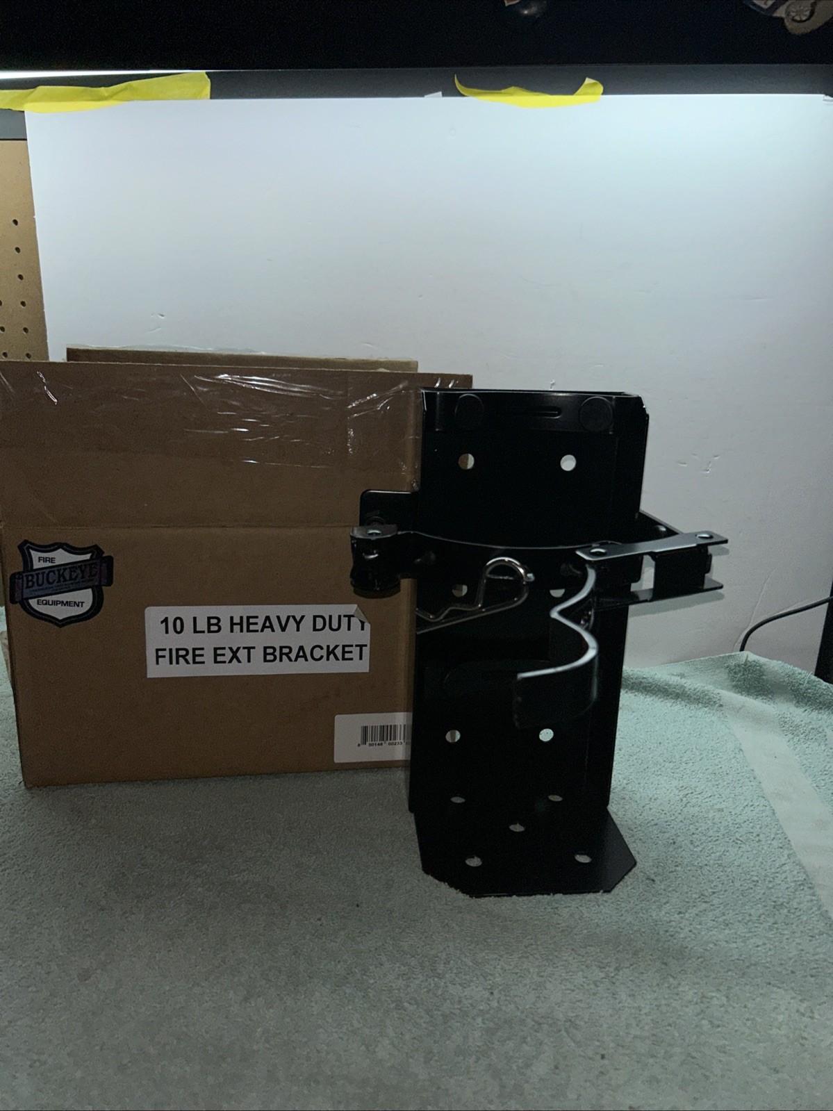 Buckeye Fire Equipment 700228 Fire Extinguisher Bracket, Heavy-Duty Bracket,